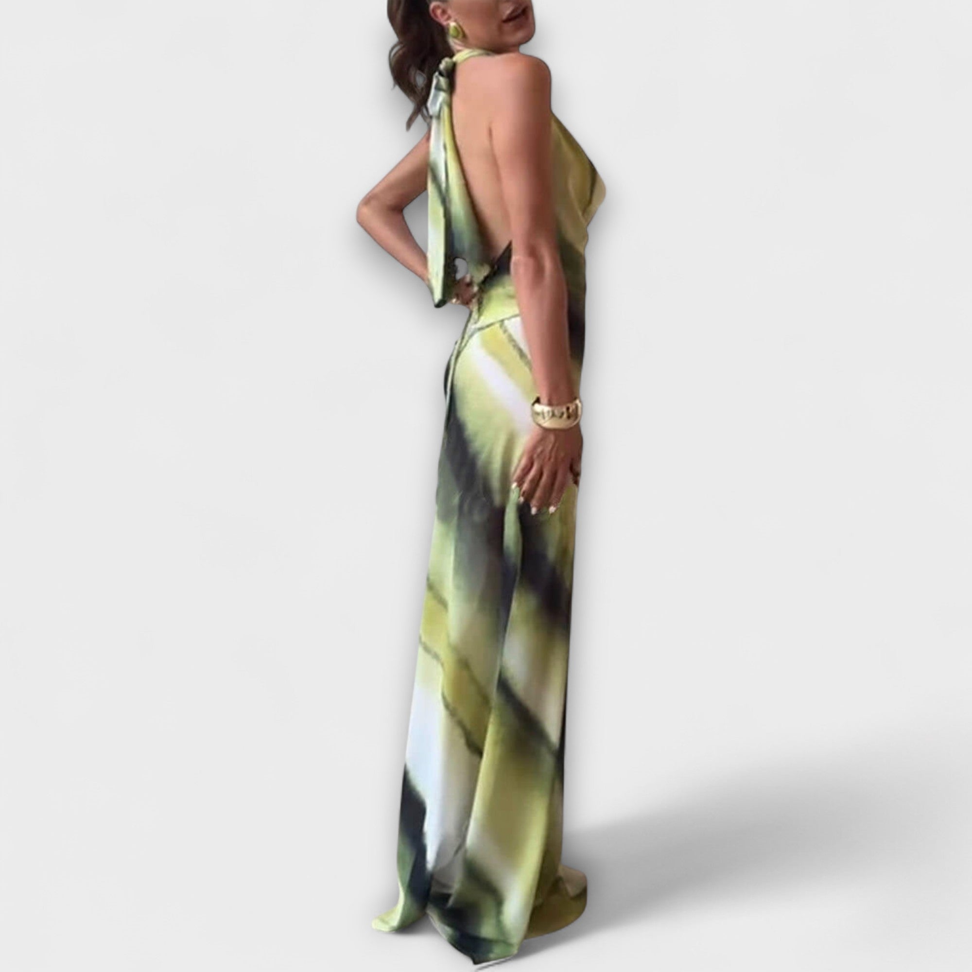Klassinen Maxi Mekko Tie-Dye Grande