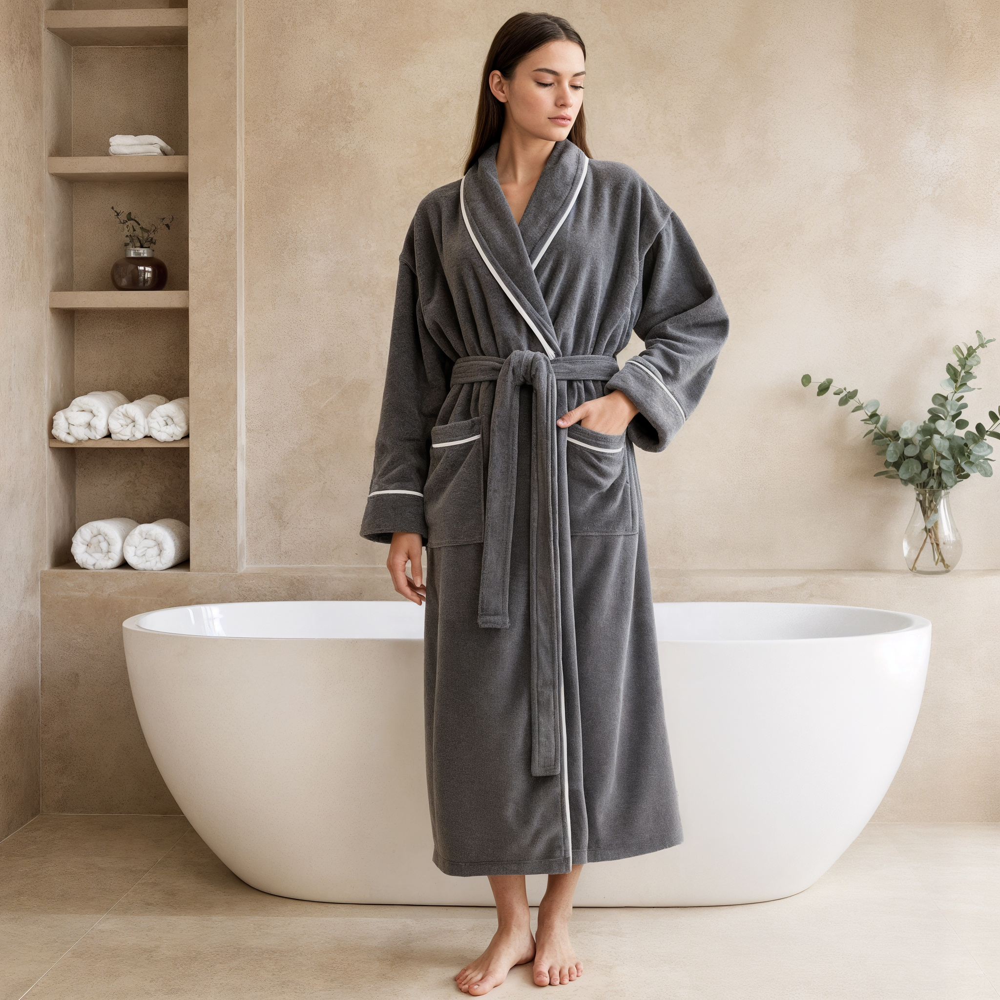Ultra-fluffy Serenity Bathrobe