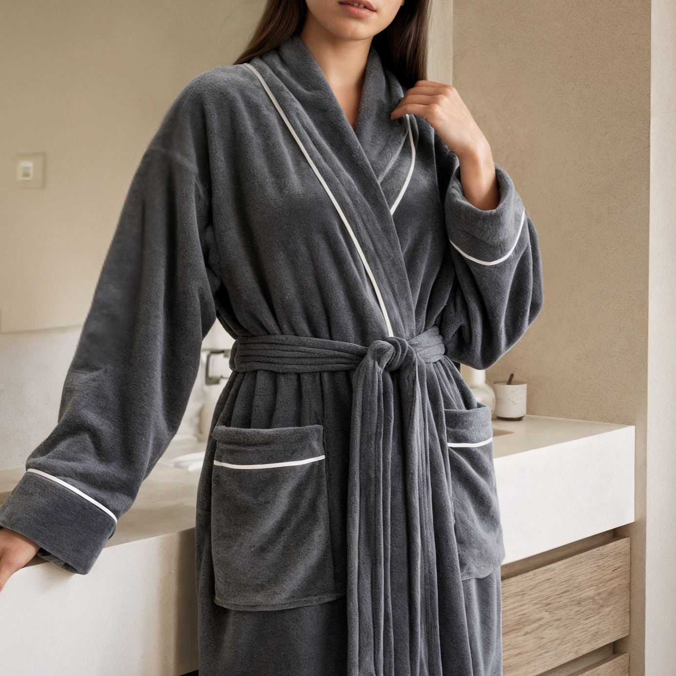 Ultra-fluffy Serenity Bathrobe