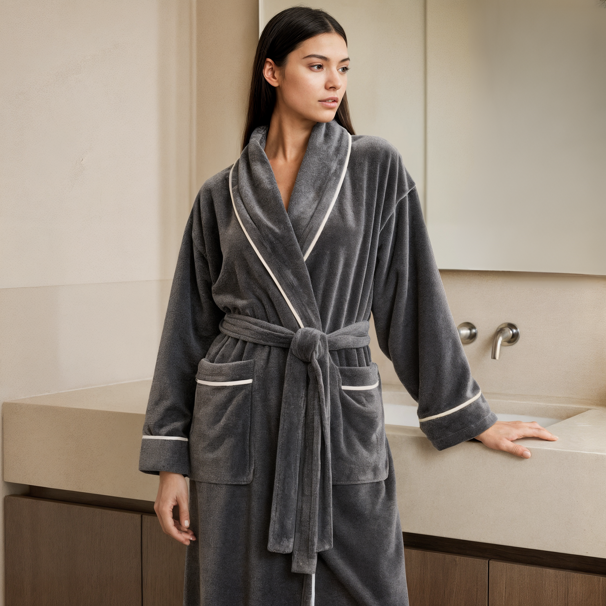 Ultra-fluffy Serenity Bathrobe
