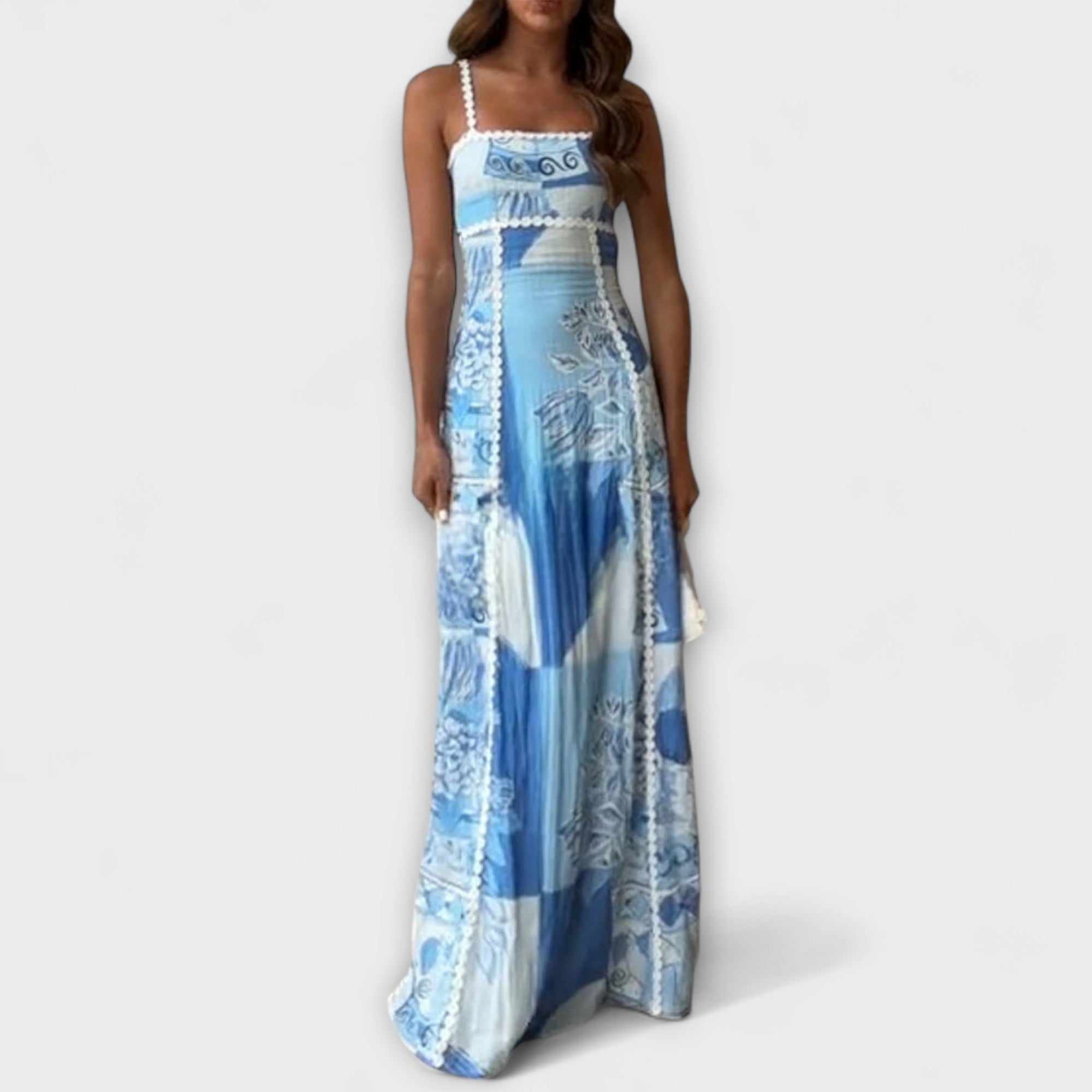 Terazza Ric Rac - Maxi Mekko Pellavasta