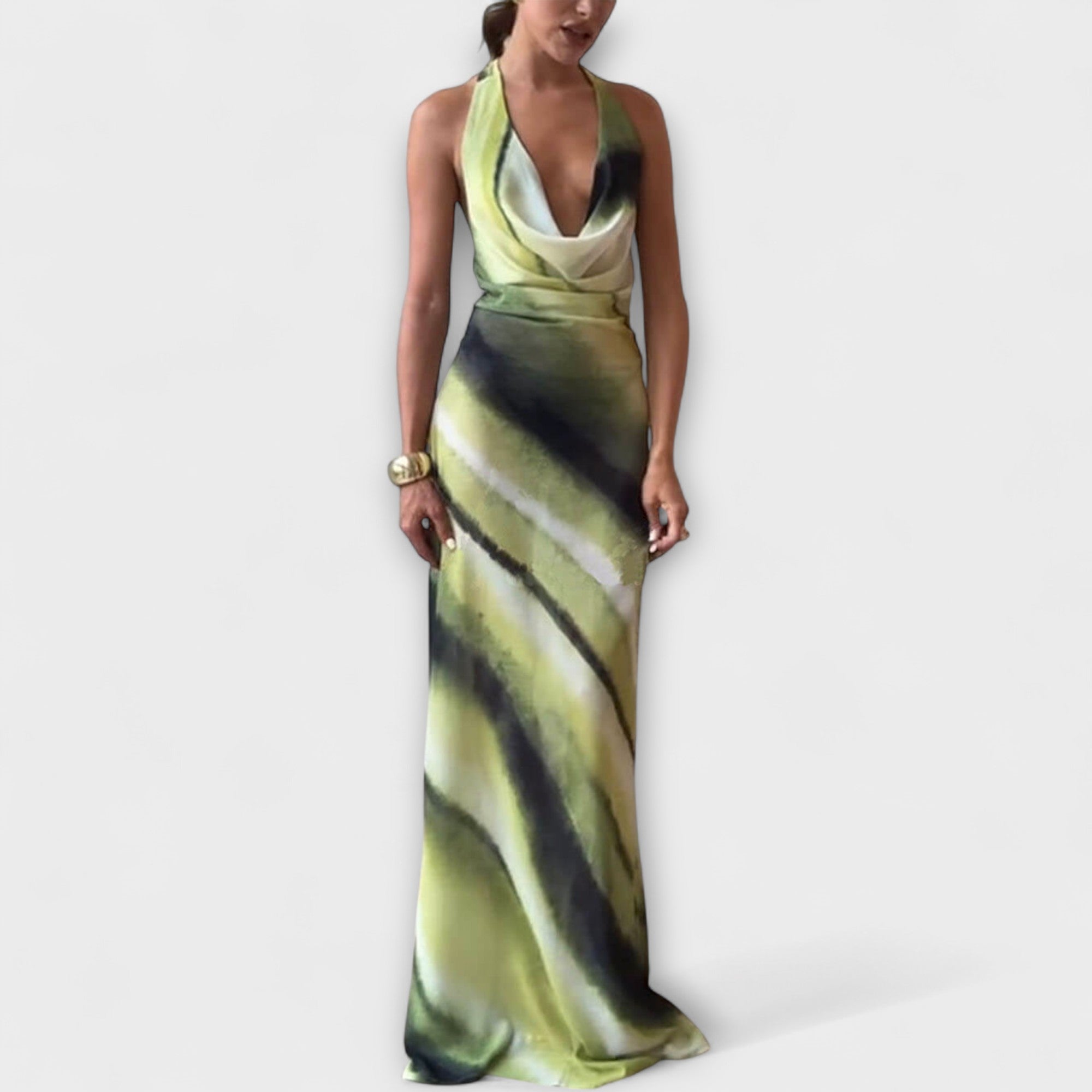 Klassinen Maxi Mekko Tie-Dye Grande