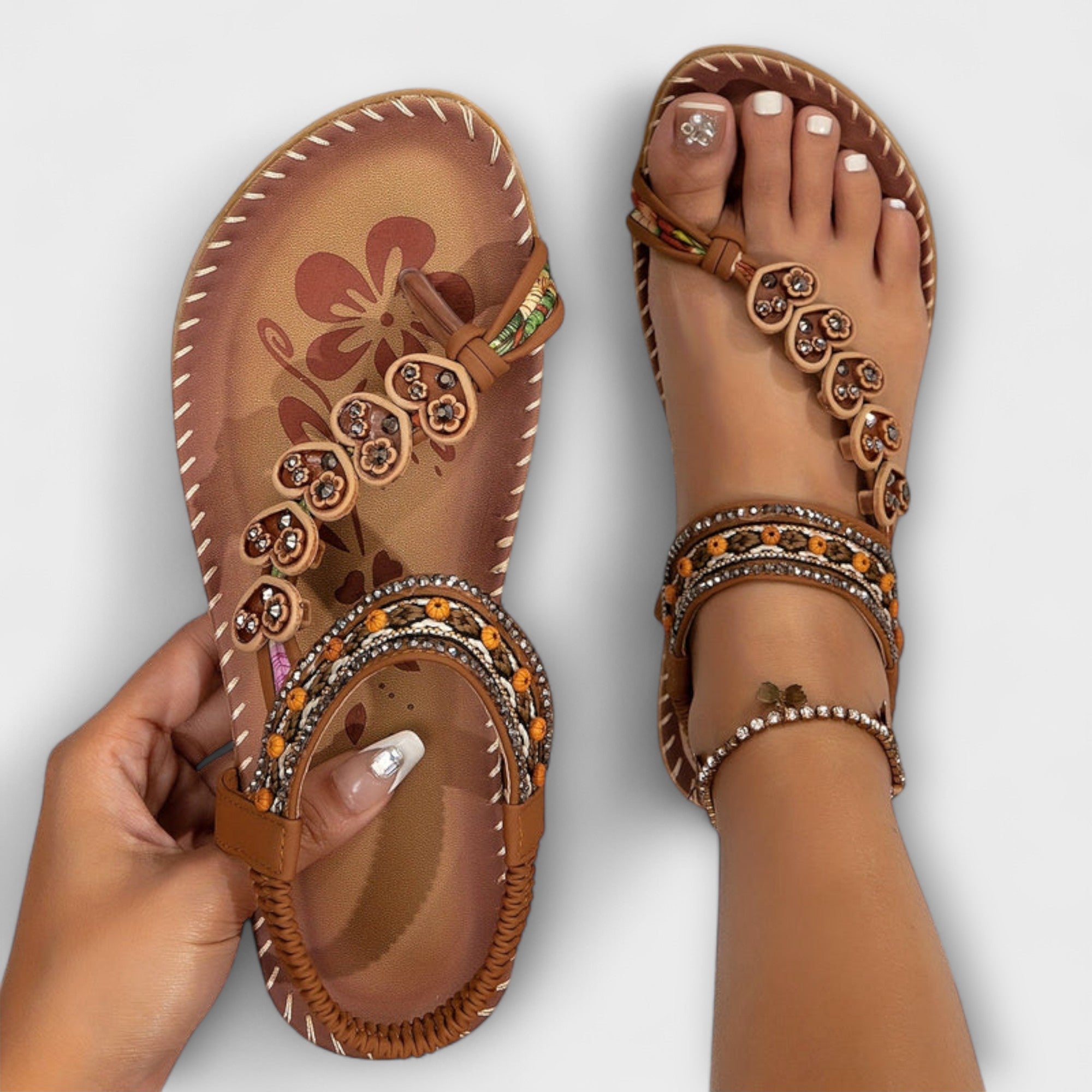 Paisley - Naisten Boho-sandaalit